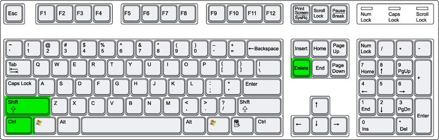 SAGE Knowledge Base (Public) > Clearing Cache and History in Firefox > ctrlshiftdel.png
