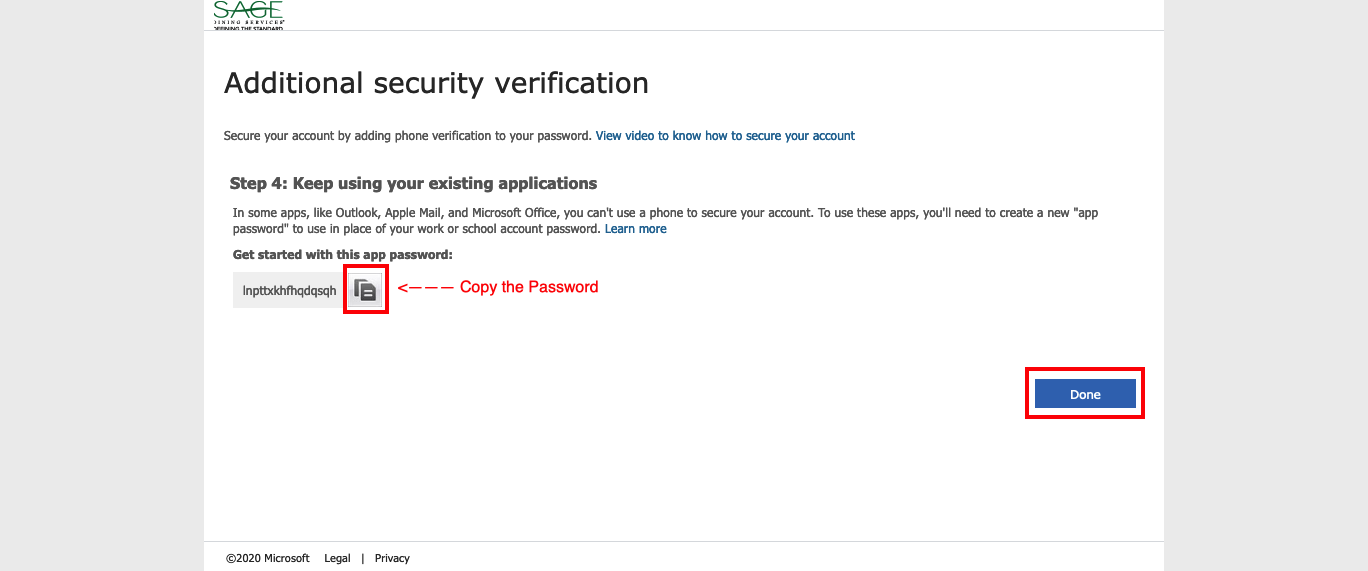 SAGE Knowledge Base (Public) > Setting up MFA for Office 365 Services > Screenshot_2020-02-25 Additional security verification(3).png